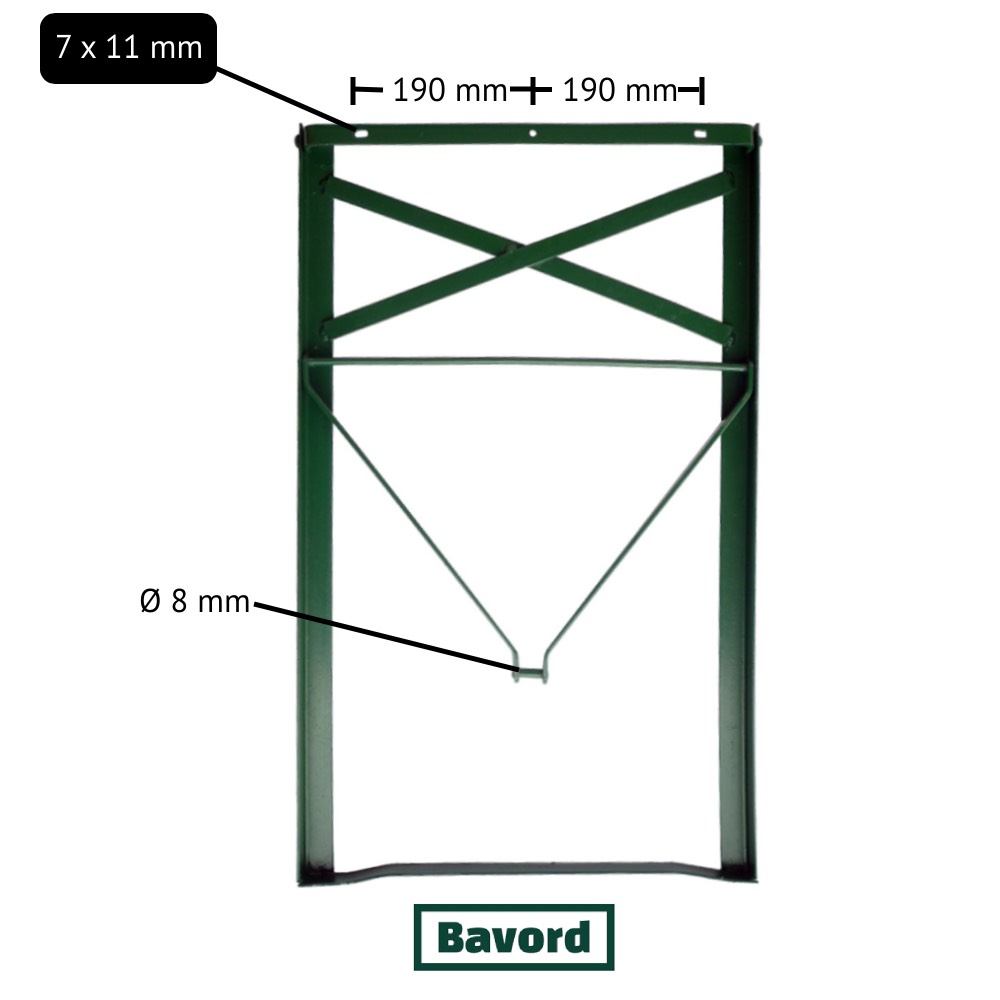 Asztalláb 50 cm STANDARD - sorpad garnitura - 3